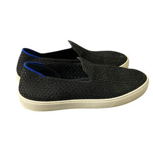 Rothy’s The Sneaker Women's Size 9 US Black Washable Lattice Slip-On Sneakers